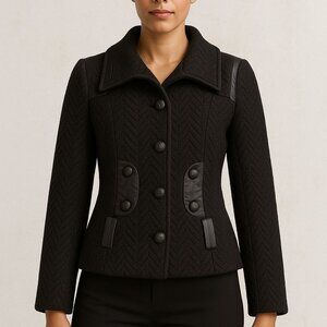 Mackage Azia Wool & Leather Jacket